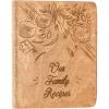 Enjoy The Wood Customizable Recipe Binder – Personalized Wooden Recipe Book Organizer – Blank Cookbook to Write in Your Own Recipes – Make Your Own Cookbook Cooking Binder (Fruits)(Tomatoes)