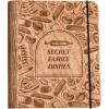 Enjoy The Wood Customizable Recipe Binder – Personalized Wooden Recipe Book Organizer – Blank Cookbook to Write in Your Own Recipes – Make Your Own Cookbook Cooking Binder (Fruits)(Pasta)