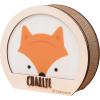 Enjoy The Wood Personalized Kid’s Night Light, Baby Lamps for Nursery, Birthday Gift for Nephew Baby, Kids Gift, Baby Boy Room, Decor for Nursery (Deer)(Fox)