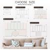ENJOY THE WOOD Acrylic Dry Erase Calendar for Wall – Personalizable Dry Erase Planner for Home & Office – Family Calendar Board with Weekly, Daily & Habit Tracker Designs (Weekly Planner Design 1)(Weekly Planner Design 1)