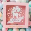 Unicorn Piggy Bank for Girls – Personalized Piggy Bank, Wooden Piggy Pank for Kids – Bank for Kids for Real Money, My First Piggy Bank for Girls
