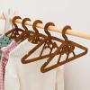 Wooden Toddler Clothes Hangers Baby Hangers Clothing Rack for Nursery Kids Room Decor Montessori Furniture Child Size Wardrobe Wood Toddler Gift (Set of 10 Hangers, Star, Natural)(Natural)