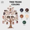 Enjoy The Wood Lighted Family Tree Wall Decor – 3D LED Photo Collage, Wooden Wall Decor Sticker Picture Wall Tree – LED Family Tree Picture Frame (Design 2)